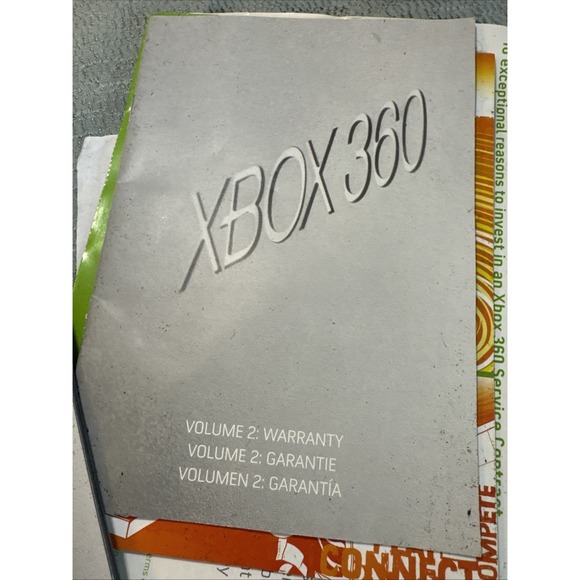 Xbox 360 Console OEM Original Replacement Instruction Manuals Setup Warranty - Picture 3 of 6